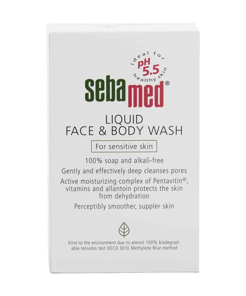 sebamed face and body wash