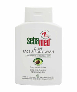 sebamed olive face and body wash 200ml