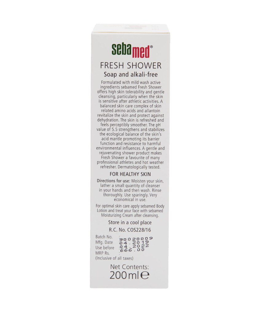 sebamed fresh shower gel