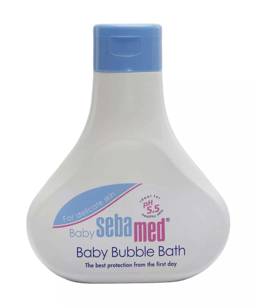 sebamed baby bubble bath 200ml front