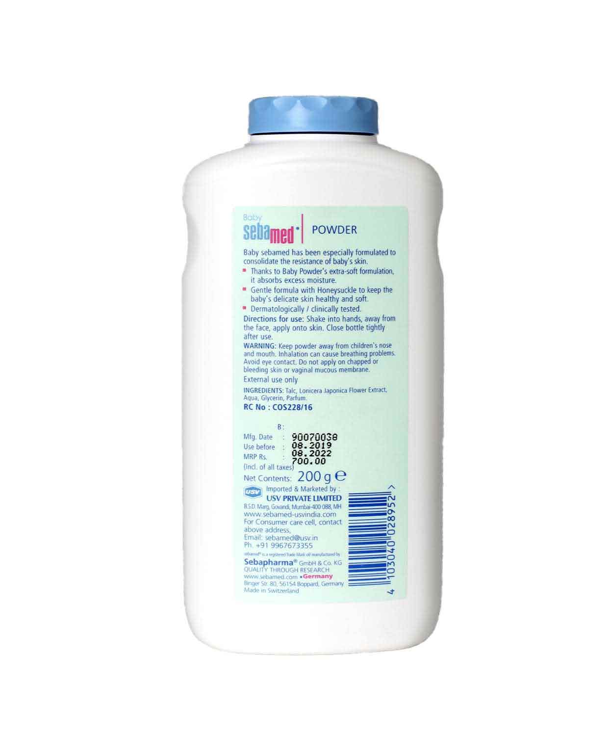 baby sebamed powder
