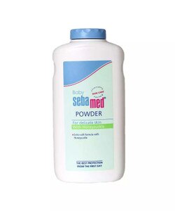 sebamed baby powder honeysuckle 200g