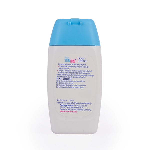 Sebamed Baby Body Lotion|pH 5.5|Vegan|50 ml