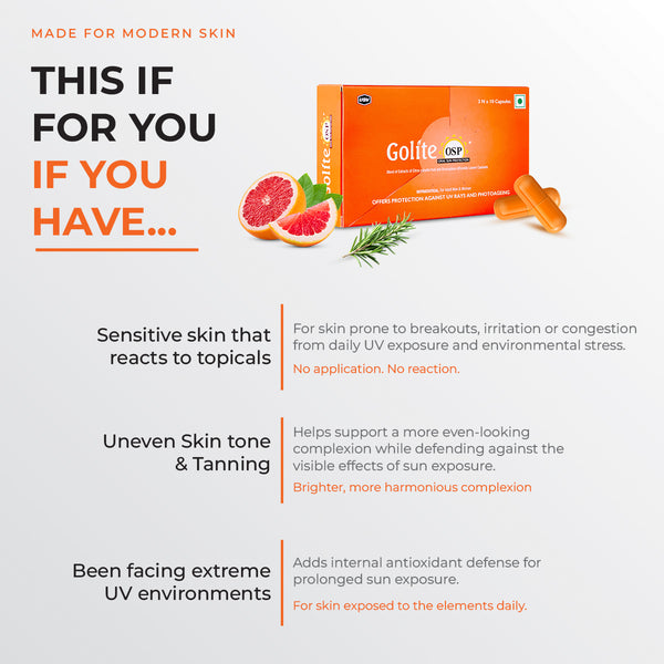 Golite OSP (Oral Sun Protection)