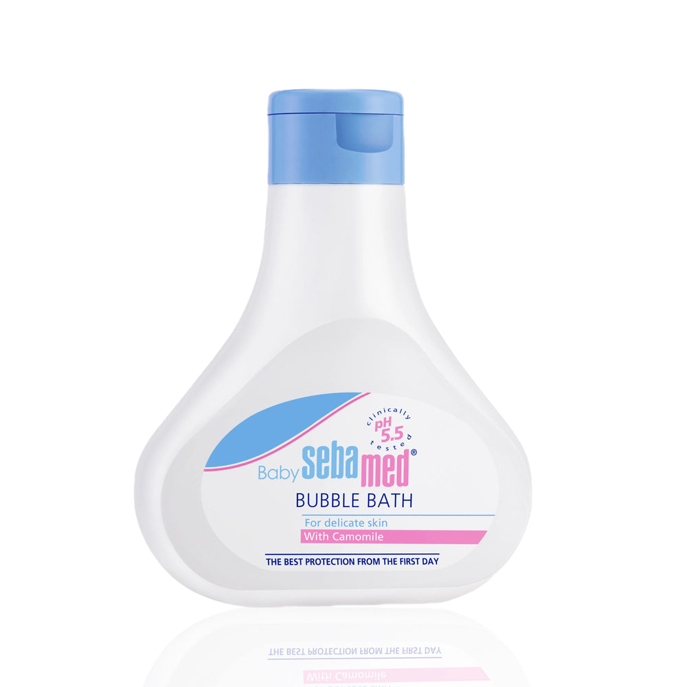 Sebamed Baby Bubble Bath|pH 5.5|With Chamomile|Soap Free|No Tears|200 ml