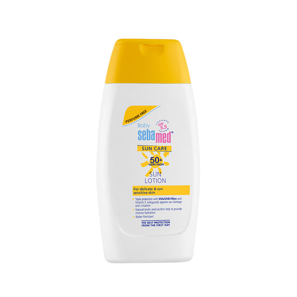 Sebamed Baby Sun Lotion|pH 5.5|Triple Protection with UVA/UVB- Filter|200 ml