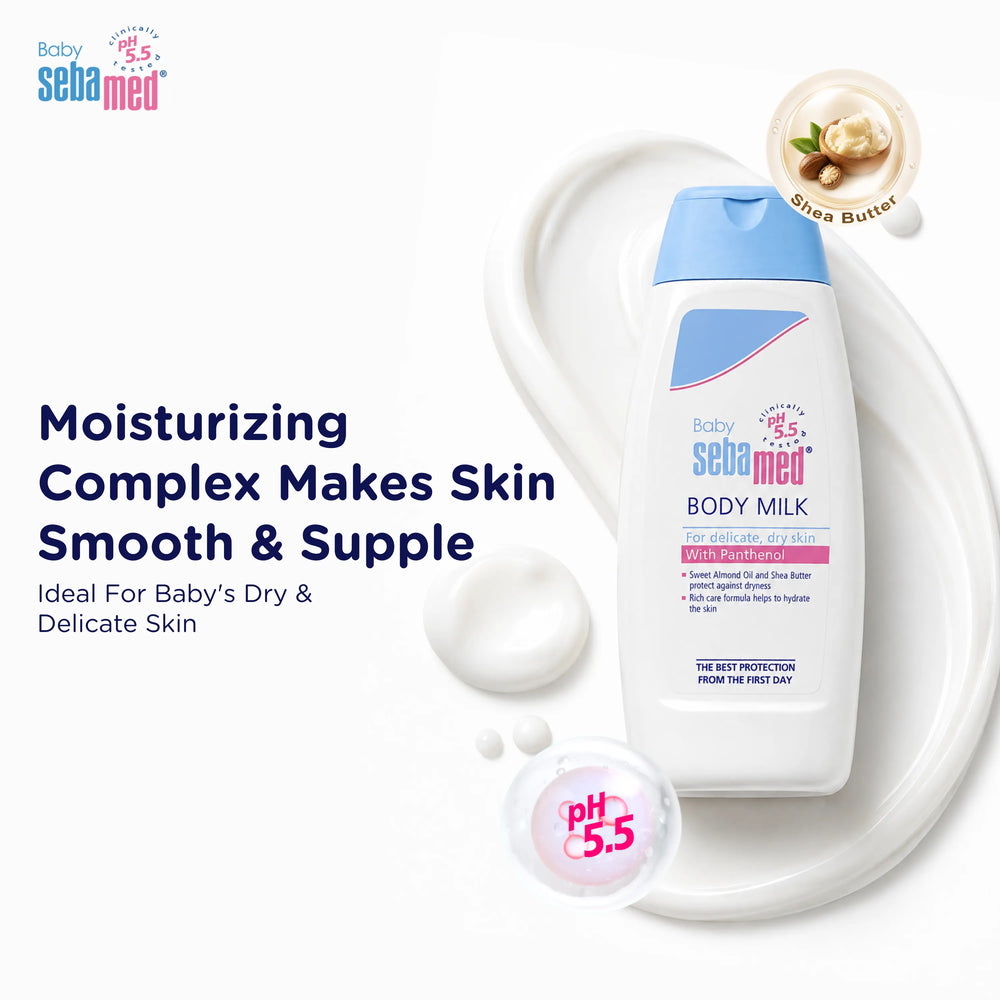 Sebamed Baby Body Milk Lotion|pH 5.5|100 ml