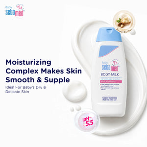 Sebamed Baby Body Milk Lotion|pH 5.5|100 ml