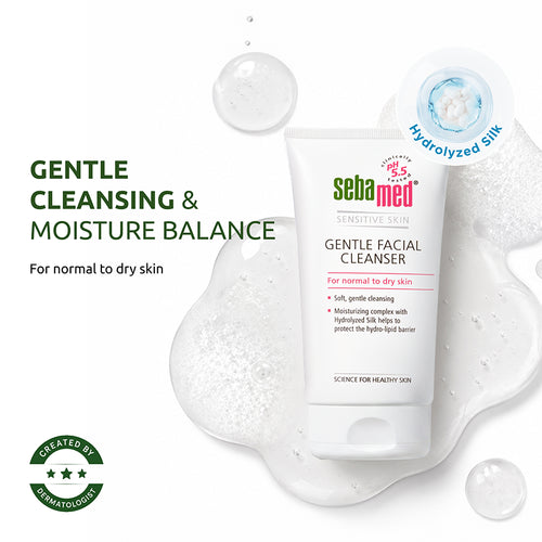 Sebamed Gentle Facial Cleanser| For Normal to dry skin