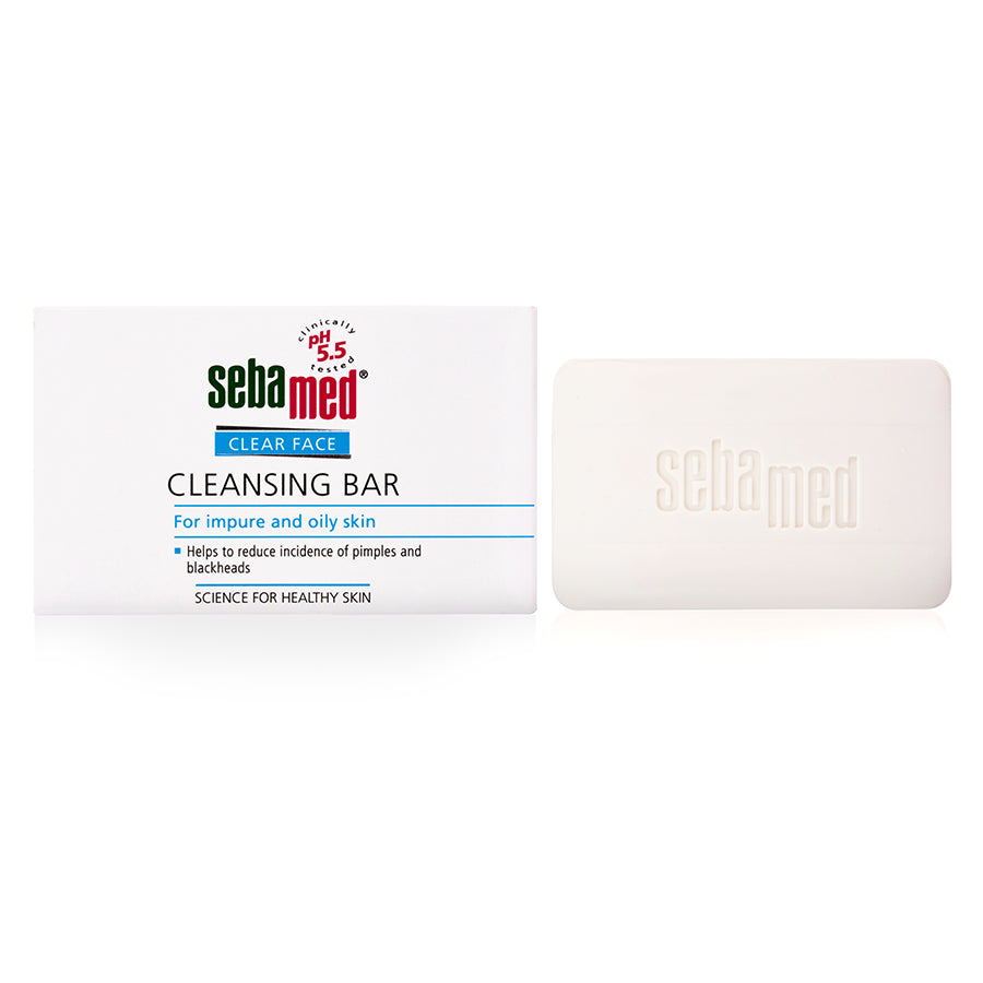 Sebamed Clear Face Cleansing Bar 100 Gr | For impure and oily skin