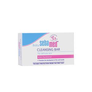 Sebamed Baby Cleansing Bar|pH 5.5 |Newborn bathing|Soap Free|Tear Free|150 gm