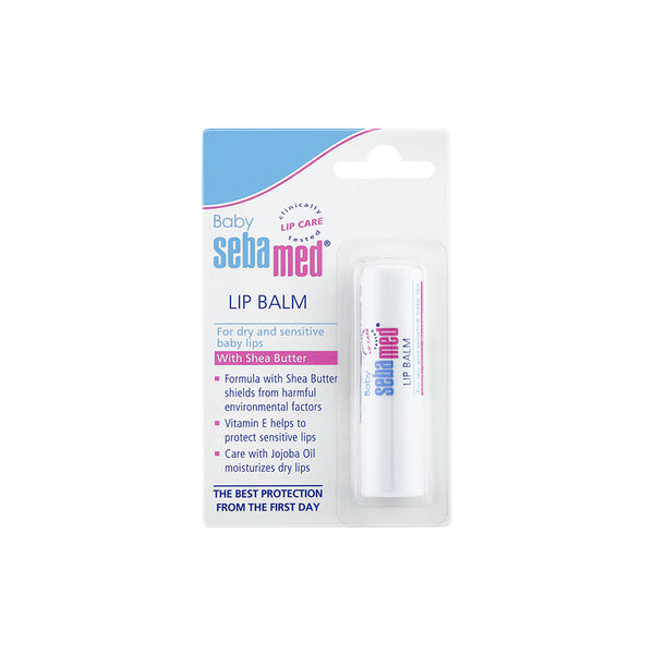 Sebamed Baby Lip Balm|With Shea butter, Jojoba Oil & Beeswax|4.8 gm