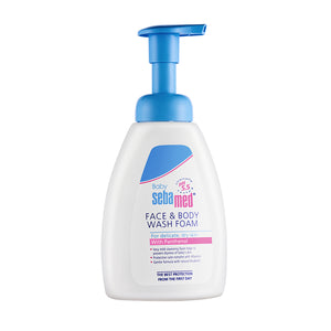 Sebamed Baby Face & Body Wash Foam|pH 5.5|Ideal for face & body cleansing|400 ml