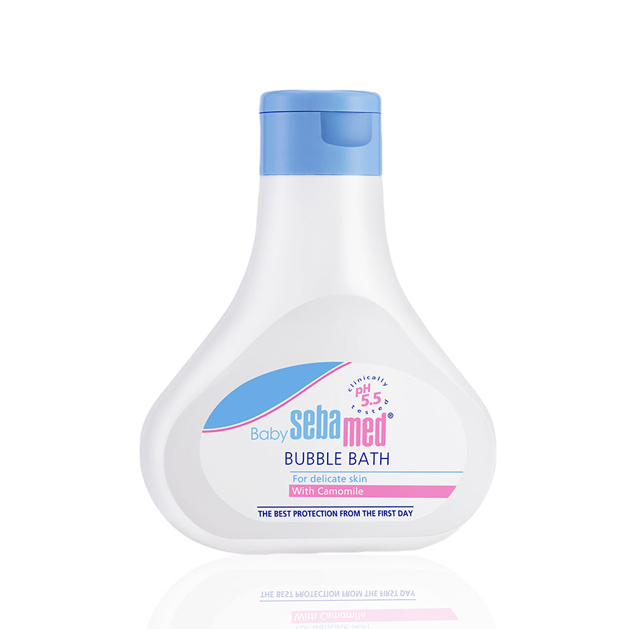 Sebamed Baby Bubble Bath|pH 5.5|With Chamomile|Soap Free|No Tears|200 ml