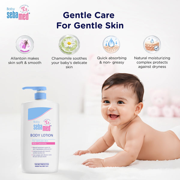Sebamed Baby Body Lotion|pH 5.5|750 ml