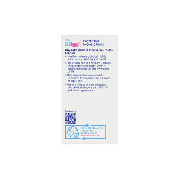 Sebamed Baby Protective Facial Cream|pH 5.5|Baby Face Cream|50ml