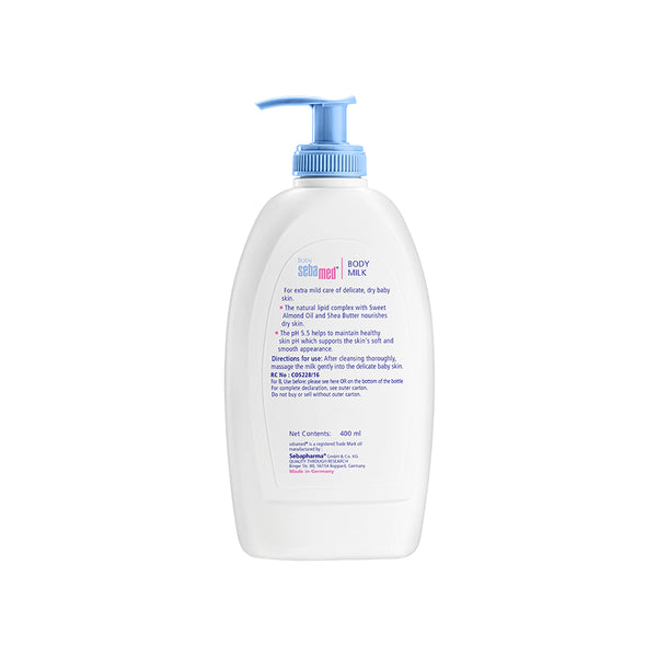 Sebamed Baby Body Milk Lotion|pH 5.5|400 ml