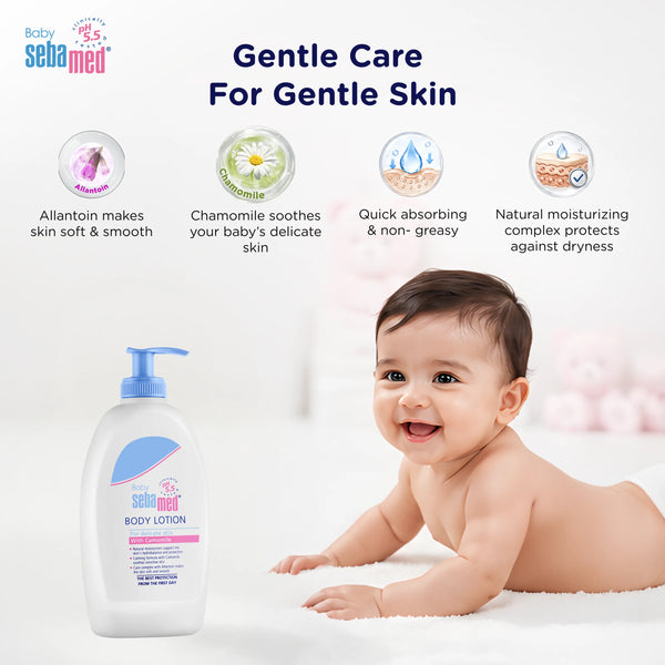 Sebamed Baby Body Lotion|pH 5.5|400 ml