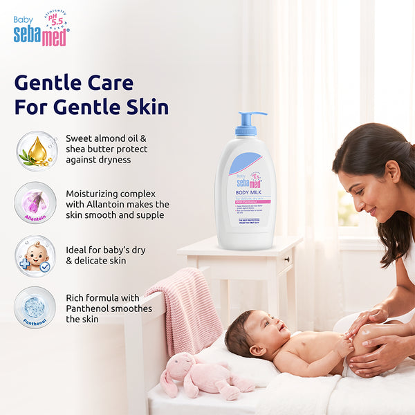 Sebamed Baby Body Milk Lotion|pH 5.5|400 ml
