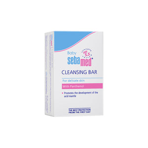 Sebamed Baby Cleansing Bar|pH 5.5 |Newborn bathing|Soap Free|Tear Free|150 gm