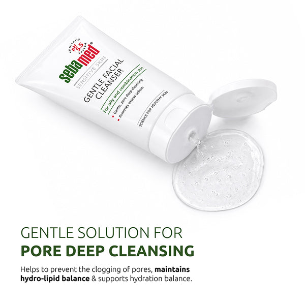 Sebamed Gentle Facial Cleanser | For Oily and Combination Skin