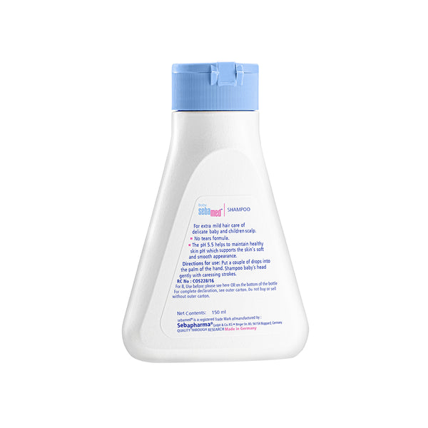 Sebamed Baby Shampoo|pH 5.5| Soap Free| No Tears | 150 ml