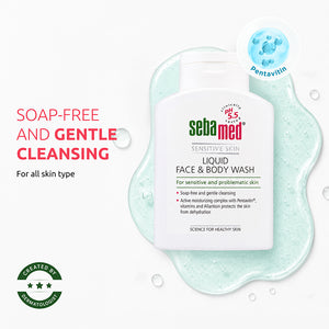 Sebamed Liquid Face and Body Wash 200ml | For all skin types