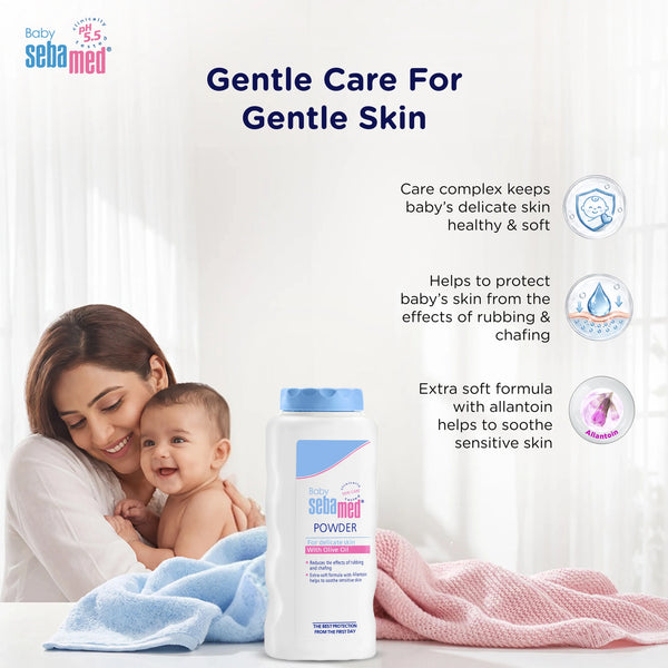 Sebamed Baby Powder| Olive Oil, Allantoin|100 gm