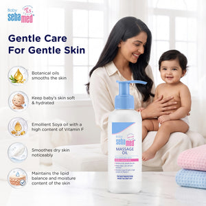 Sebamed Baby Massage Oil| With Soya Oil|150 ml