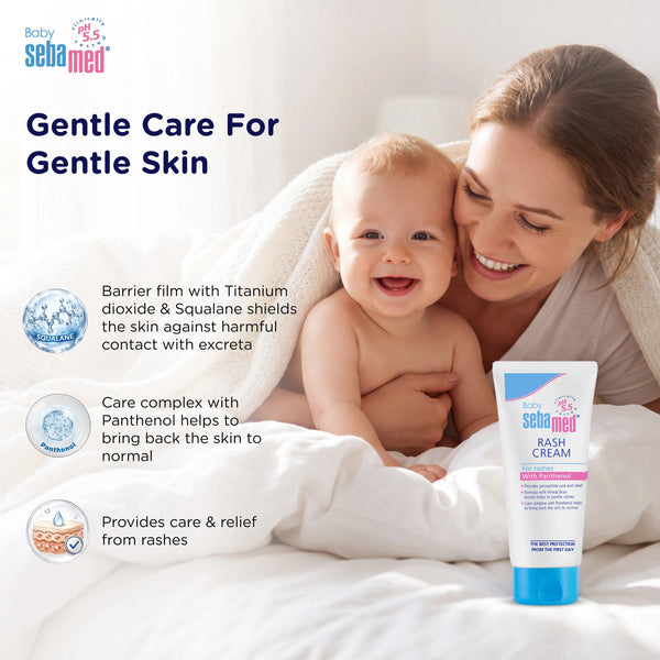 Sebamed Baby Rash Cream|pH 5.5|Ideal for Diaper Rashes|100 ml
