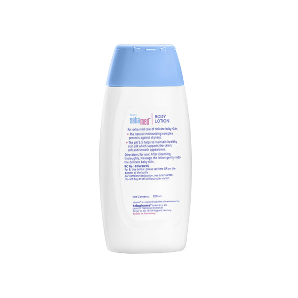 Sebamed Baby Body Lotion|pH 5.5|Vegan|200 ml