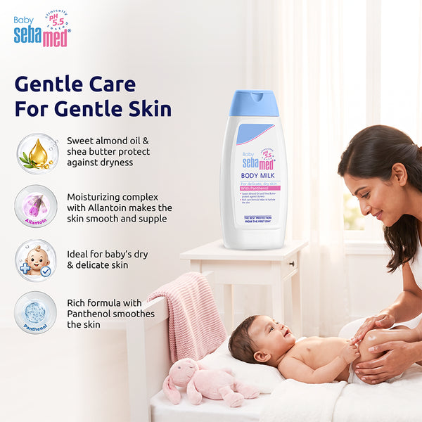 Sebamed Baby Body Milk Lotion|pH 5.5|100 ml