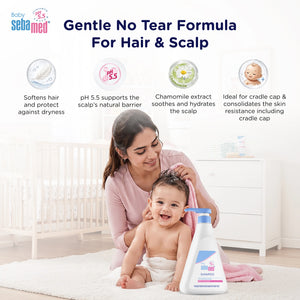 Sebamed Baby Shampoo|pH 5.5| Soap Free| No Tears | 500 ml