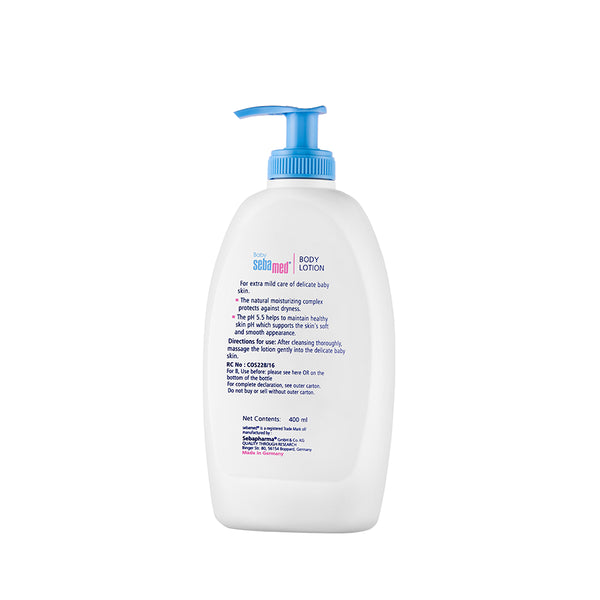 Sebamed Baby Body Lotion|pH 5.5|Vegan|400 ml