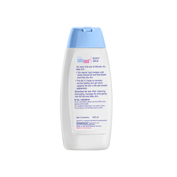 Sebamed Baby Body Milk Lotion|pH 5.5|100 ml