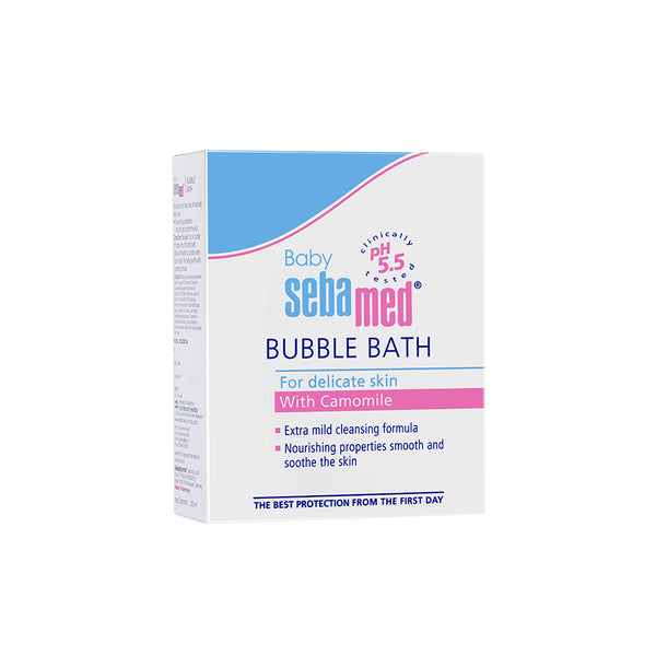 Sebamed Baby Bubble Bath|pH 5.5|With Chamomile|Soap Free|No Tears|200 ml