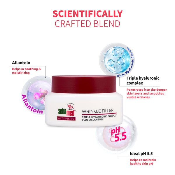 Sebamed Anti-Ageing Wrinkle Filler 50 ml | LESS WRINKLES IN 28 DAYS*