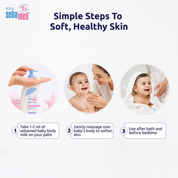 Sebamed Baby Body Milk Lotion|pH 5.5|400 ml