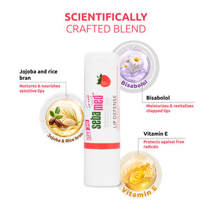 Sebamed Lip balm for dry and chapped lips | Strawberry
