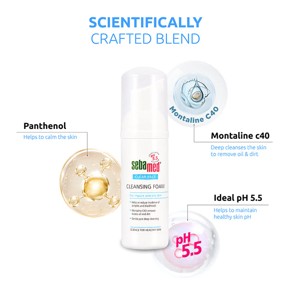 Sebamed Clear Face Cleansing Foam | 50ml