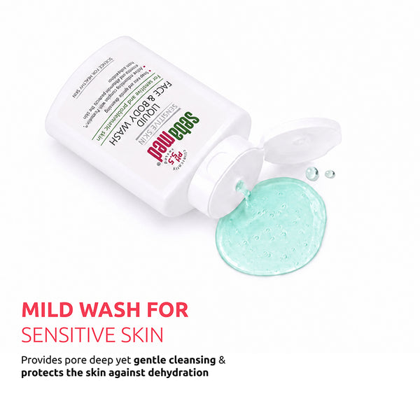 Sebamed Liquid Face and Body Wash 200ml | For all skin types