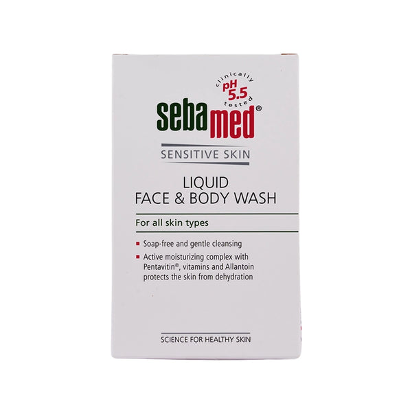 Sebamed Liquid Face and Body Wash 200ml | For all skin types