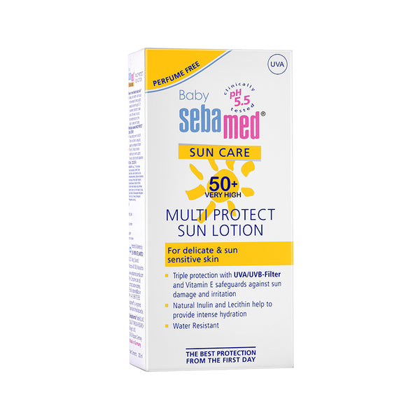 Sebamed Baby Sun Lotion|pH 5.5|Triple Protection with UVA/UVB- Filter|200 ml