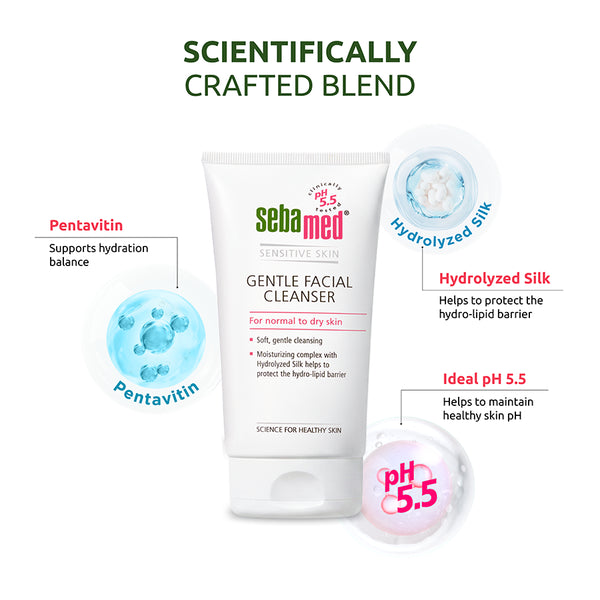 Sebamed Gentle Facial Cleanser| For Normal to dry skin