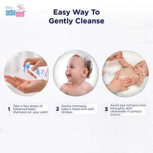 Sebamed Baby Shampoo|pH 5.5| Soap Free| No Tears | 500 ml