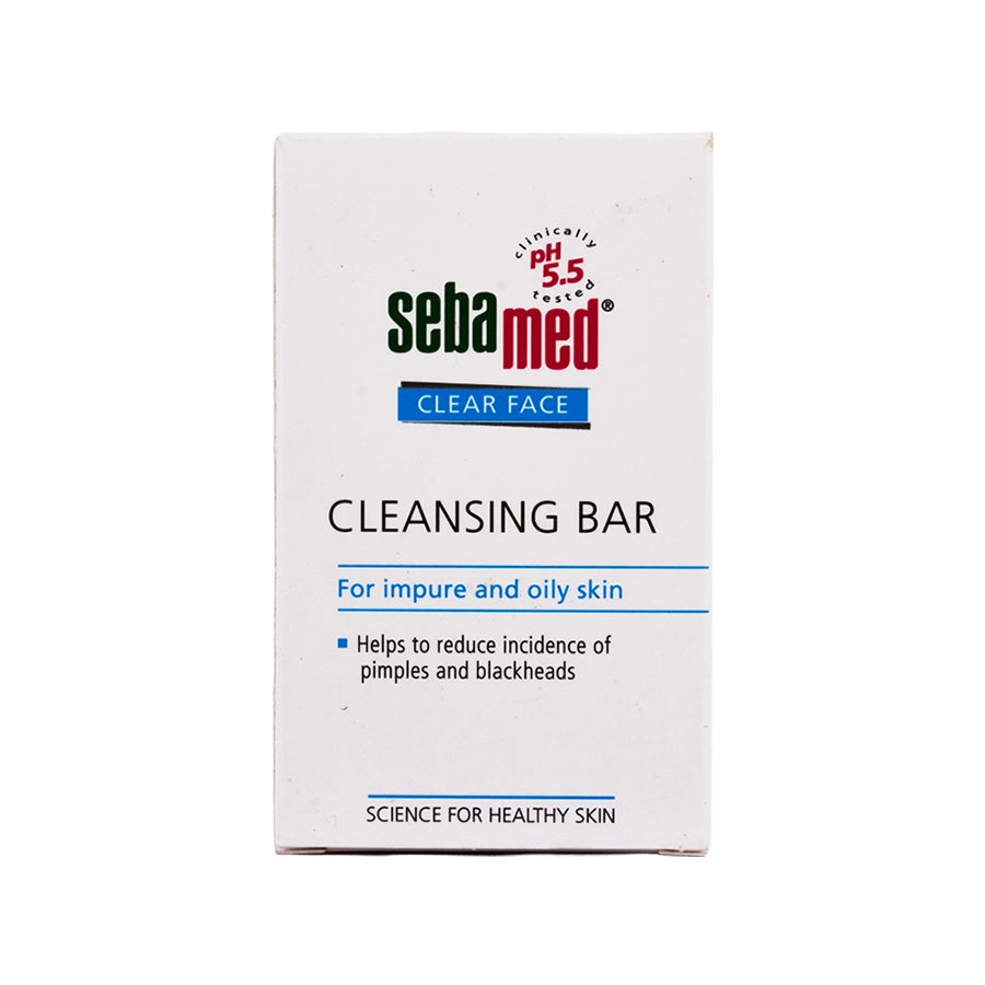 Sebamed Clear Face Cleansing Bar 100 Gr | For impure and oily skin