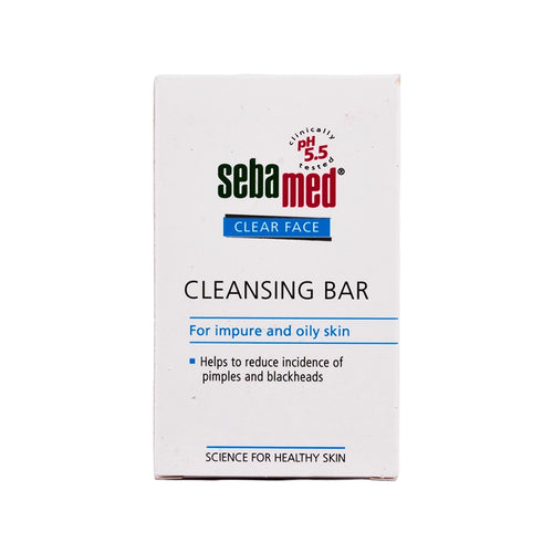 Sebamed Clear Face Cleansing Bar 100 Gr | For impure and oily skin