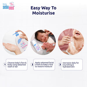 Sebamed Baby Protective Facial Cream|pH 5.5|Baby Face Cream|100ml