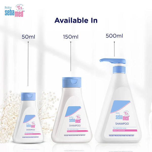 Sebamed Baby Shampoo|pH 5.5| Soap Free| No Tears | 500 ml
