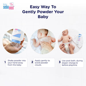 Sebamed Baby Powder| Olive Oil, Allantoin|200 gm